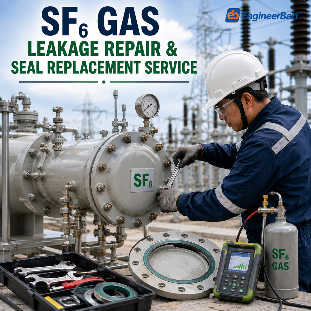 SF₆ Gas Leakage Repair & Seal Replacement Service