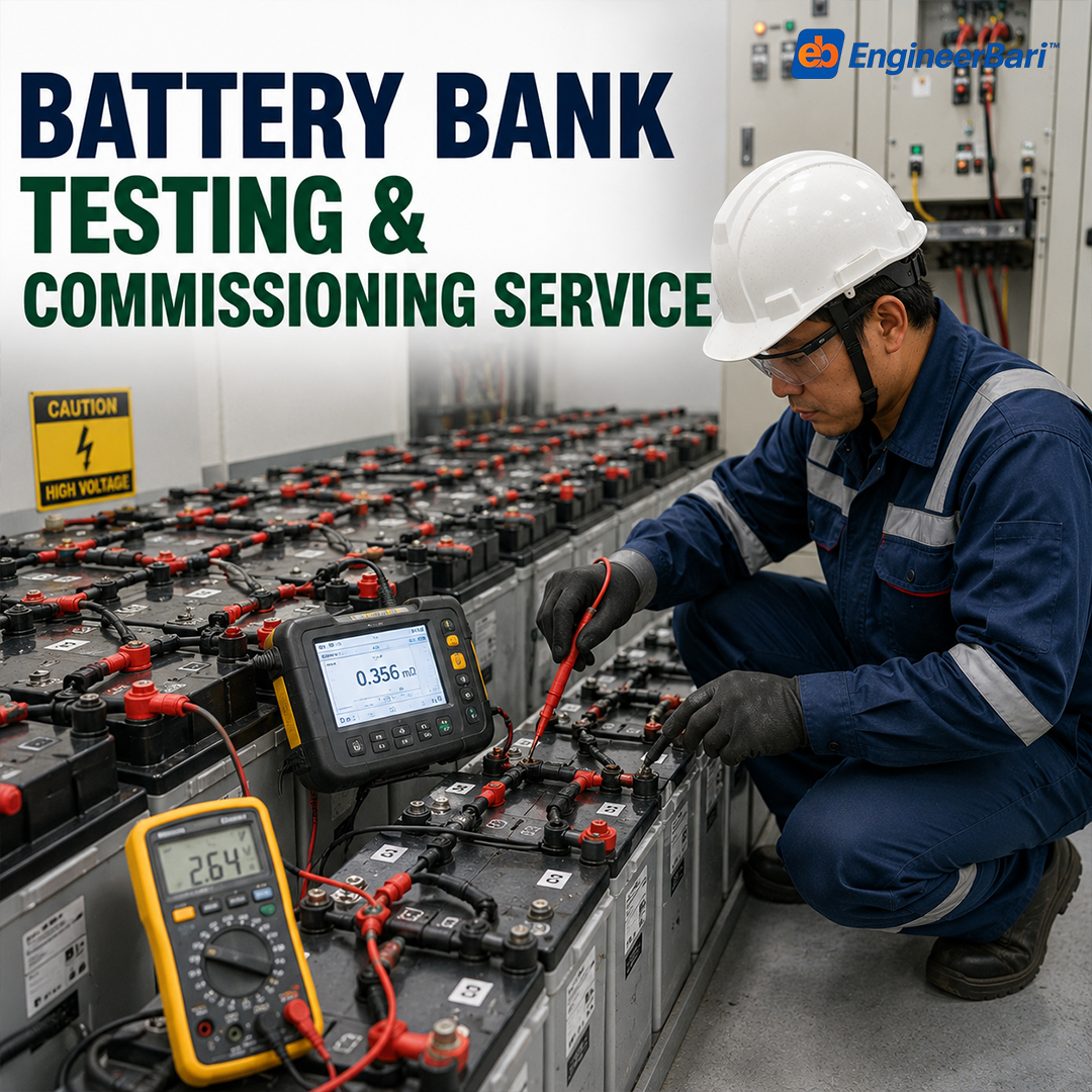  Battery Bank Testing & Commissioning Service