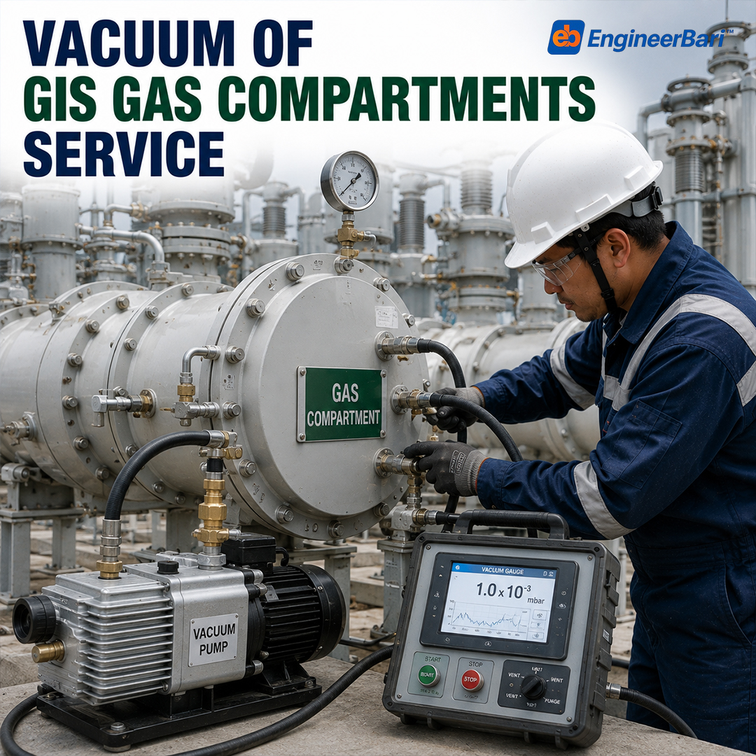 Vacuum of GIS Gas Compartments Service