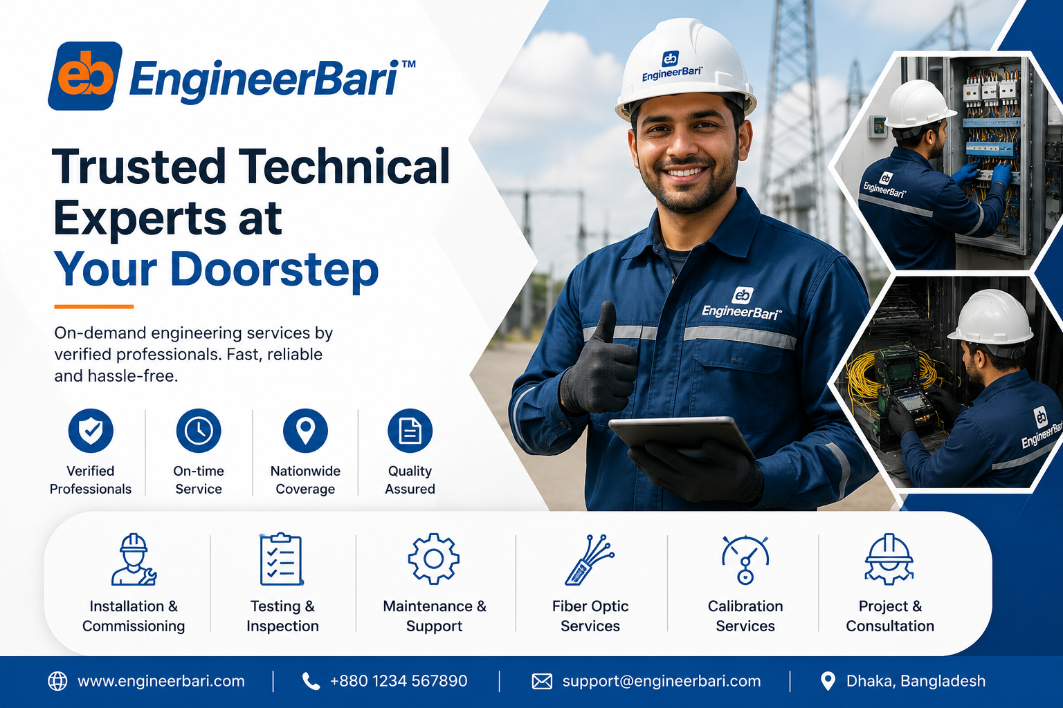 Optical Fiber work  service 