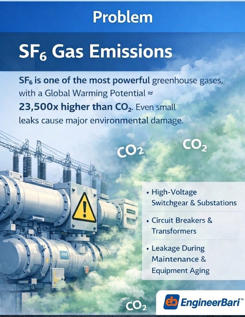 Problem: SF₆ Gas Emissions