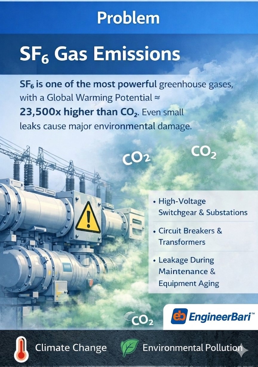 Problem: SF₆ Gas Emissions